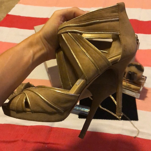 Jimmy Chool suede heels size 38 - Picture 6 of 8